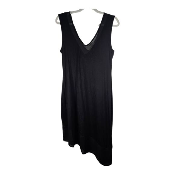 Calvin Klein Women's Asymmetrical Hem Swim Cover-Up Dress – Black, Size Small - Picture 4 of 4